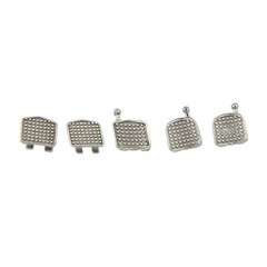 Dental Orthodontic Brackets Metal Brace MIM MINI Roth MBT 022 018 345 With Hooks