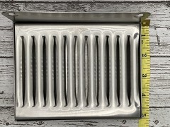 Stainless Wall Mount Drip Tray Grate Backsplash 5” x 6″ Draft Beer Kegerator Keg