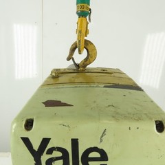 Yale KEL1-10H15S1 1 Ton Electric Hoist 7′ Lift 16FPM 230/460V 3 Phase