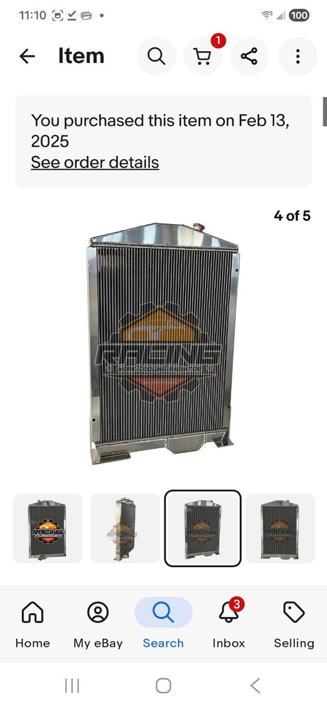 Tractor Radiator For John Deere 4050 4055 4250 4255 4450 4455 RE38664 RE21893