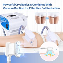 myChway 2 Handles Cold Freeze Beauty Machine for Body Massager Beauty Spa Salon