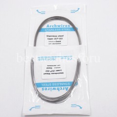 Dental Orthodontic Stainless Steel Arch Wire Rectangular Square/Ovoid/Natural