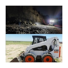 LED Headlight Kit Rear Compatible with Bobcat 751 753 763 773 863 864 873 883…