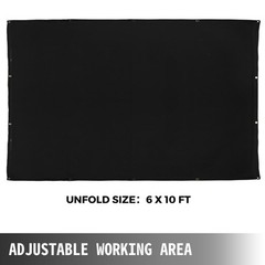 VEVOR Welding Blanket Fiberglass Blanket 6 x 10 FT Fire Retardant Blanket