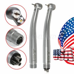 YBM YBB E-generator Dental LED Fiber Optic High Speed Handpiece 2/4H NSK Style