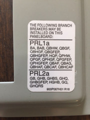 EATON PRl1A Prl2A Dual MLO Panelboard Separate service 120/208 New