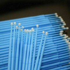 100Pcs/Bag Dental Microbrush Disposable Applicators Tips Micro Brush Cleaning