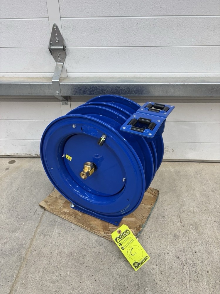 Coxreels C-LPL-350-350 Dual Spring Hose Reel 3/8” x 50’ 300 PSI No Hose USA Bend