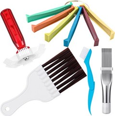 5Pcs Air Conditioner Fin Cleaner Set Fin Comb Condenser Straightener Repair Tool