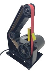 Knife sharpening angle guide for 1 x 30 Belt Sander – Edge Leading
