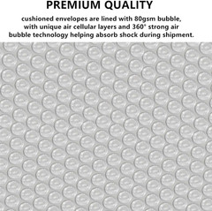 Small Bubble Mailers 3.5X5.9 Inch 12 Pack Poly Padded 3.5X5.9 Inches Black