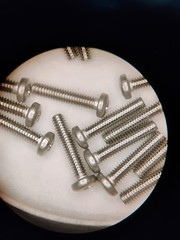 (100) #1-72 x 3/8″ Philips Pan Head Machine Screws 18-8 Stainless Steel