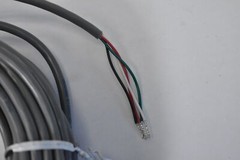 5 Pin Straight Female Connector Cable To Wire Ended Gray YR55082 E12683-BN