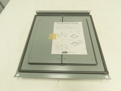 Hoffman X-GP66F Electrical Enclosure Fixed Steel Gland Plate 20×20″ Type 12 Gray