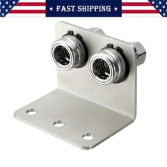 Hydraulic Quick Release Coupling, 1/2” NPT Double Break-away Bracket Set