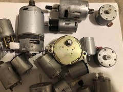 Scrap Motors 4 Pounds Small Electronic Parts Only Crafts Miscellaneous Small