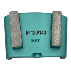 Grinder Tooling Quick Change for HTC Concrete Grinders Medium Bond 120 Grit