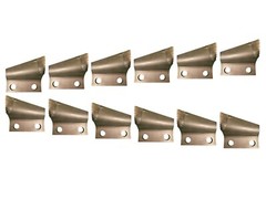 6 RH & 6 LH Carbide Trenching Teeth- B135910, B135911, 3″ Centers on Bolt Hole