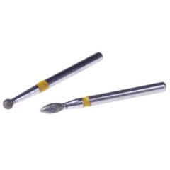 1 Box Dental Diamond FG Burs Drill Kit Creamics/Composite Polishing 10 Pcs/Box