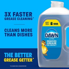 Original Dish Soap Refill Jug, Large Size Blue Liquid Dishwashing