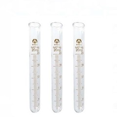 Physical laboratory test tube Borosilicate Glassware 3-10pcs organic 5-100ml