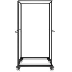 Folding Chair Rack Cart for 60 Chairs of 500LBS Casters/Locking Wheels