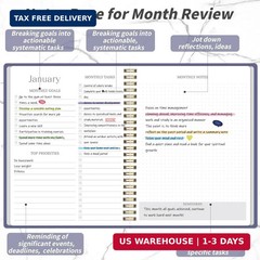 2026-2027 Monthly Planner – 2 Year Monthly Planner 2026-2027, Hard Cardboard Cov