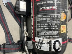 Interspiro 60 min Tank Harness an mask SCBA Firefighter Rescue Equipment
