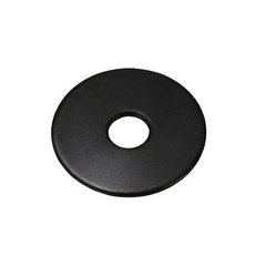100Pcs 1/4″ X 1″ Flat Washers, 304 Stainless Steel Fender Washers, Black Finish,