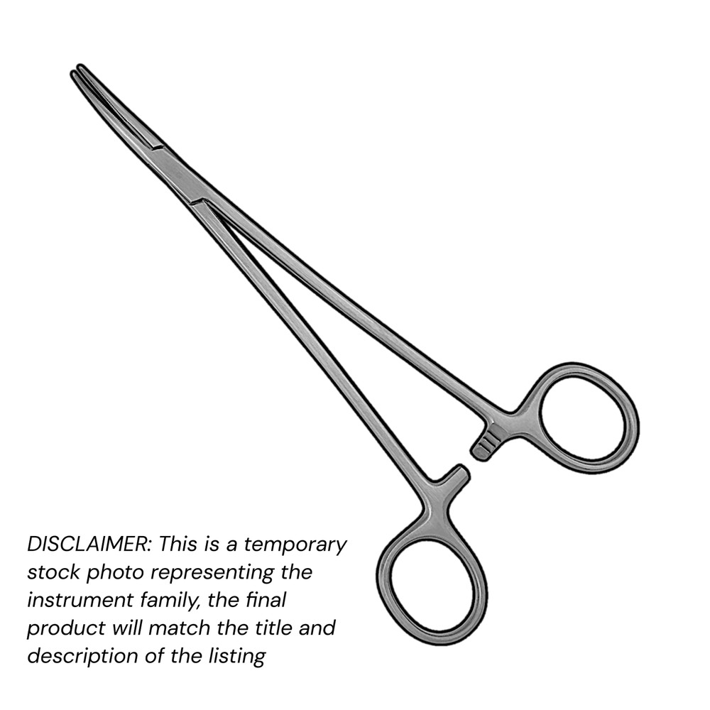 Jacobson Micro Mosquito Hemostat Forceps 7″ Curved Extra Delicate Volaris