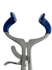 Adult Size Molt Mouth Gag 5.5″ (13.97cm) with Silicone Tips & Lock Ratchet (1 EA