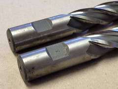 3/4″ X 3/4″ X 4″ HANITA 1125 HSS END MILL LEAD 4.081, 4FL 6-1/4″ OAL | LOT OF 2