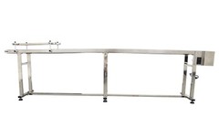 110V Industrial PVC Belt Conveyor for Industrial Transport System 118”x7.8″