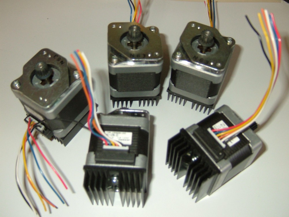 5 x NEMA 17 Stepper Motor x Mill Robot RepRap Makerbot Prusa 3D Printer Heatsink