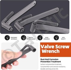 4Pcs Motorcycle Engine Valve Adjustment Tool Set, 8mm 9mm 10mm Val Size: B Kit