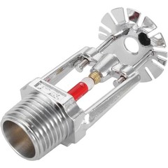 Concealed Pendent Fire Sprinkler Head DN15 R1/2 155°F 68°C K80 Cover Plate