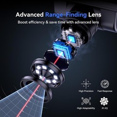 TOMLOV 4K Autofocus Digital Microscope 2000X Soldering Microscope Coin Microscop