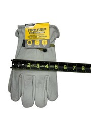 Firm Grip Work Gloves Cowhide Water Resistant Leather X-Large 67858 New