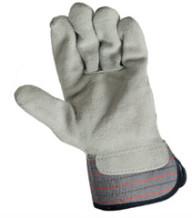 Hyper Tough Suede Leather Palm Multi-Use Cowhide Work Glove 67402-26 Men’s Sz L