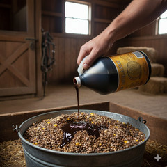 Molasses Standard 1-Gallon Wildlife Attractant Feed Topper Energy Source