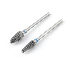 8Pcs Dental Lab Resin Base Acrylic Polishing Burs Kit Low-Speed HP 2.35mm