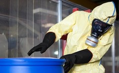 14″ XL Chemical Resistant Gloves Heavy Duty Rubber Long Waterproof Industrial Sa