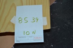 Yellow Pine Raw Wood Veneer Sheet 8.5 x 39 inches 1/42nd N5942-91