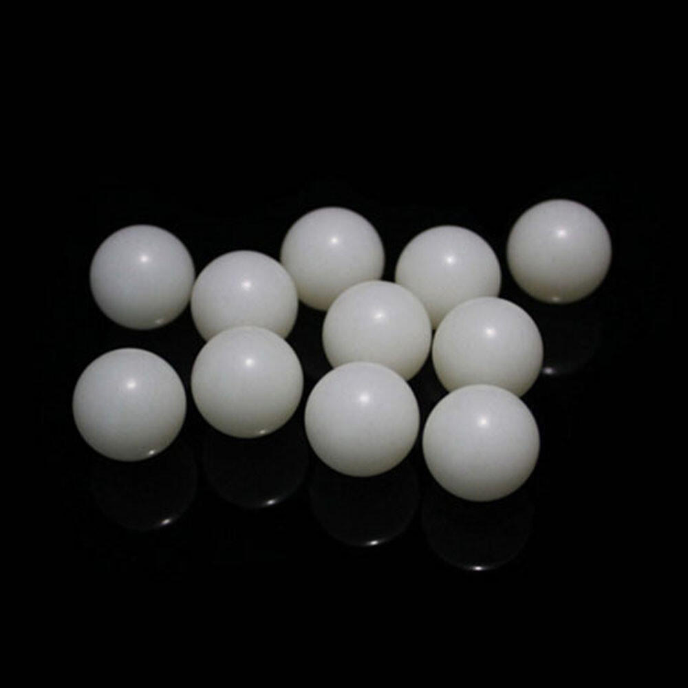 Polyoxymethylene(POM) White Solid Plastic Precision Bearing Ball Dia 2mm-44.45mm