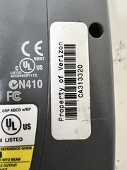 Former VERIZON VTS Symbol SPT1800-TRG80400 Palm Powered Barcode Scanner 2004 Wor