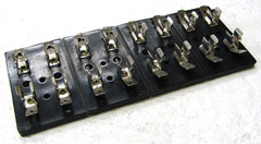 Workman FB-8 8 Position Fuse Block Panel for AGC Glass Fuses Car Truck Radio Kit