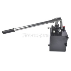 3600 PSI Hydraulic Hand Pump with 5 Quart Reservoir Double Acting 1.5 CID