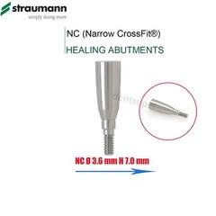 NC Healing Abutments & Closure Caps for Fit Straumann ITI BL/BLT NC Narrow Cross