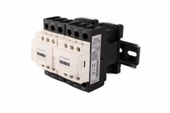 30A 6 Pole NO 1NO/1NC 110/120VAC Contactor w/ 35×150 mm DIN Rail and 2#10 Screws