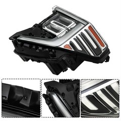 Headlight Assembly Left Side Replacement 2022-2024 Sierra 1500 Denali SLT